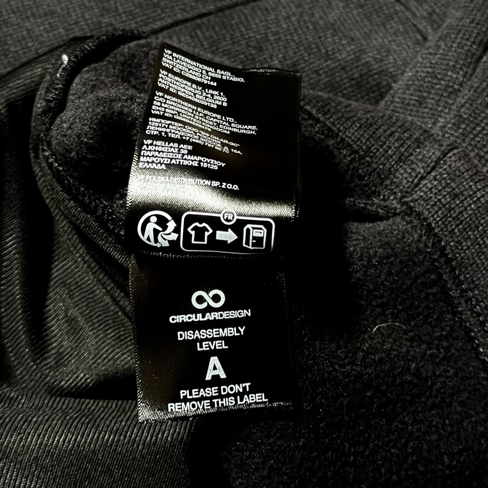 The North Face Vest Gordon Lyons Men's 2XL Black Fleece Full Zip Outdoors - Picture 9 of 11